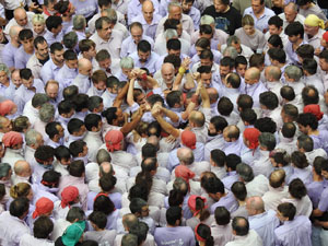 Fires de Sant Narc&iacute;s 2023. Diada castellera amb Marrecs de salt, Minyons de Terrassa i Capgrossos de Matar&oacute;