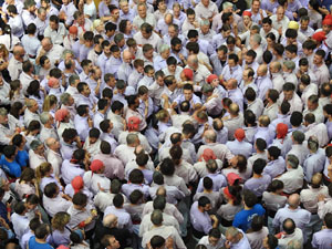 Fires de Sant Narc&iacute;s 2023. Diada castellera amb Marrecs de salt, Minyons de Terrassa i Capgrossos de Matar&oacute;