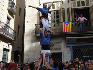 Fires de Sant Narc&iacute;s 2023. Diada castellera amb Marrecs de salt, Minyons de Terrassa i Capgrossos de Matar&oacute;