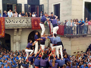 Fires de Sant Narc&iacute;s 2023. Diada castellera amb Marrecs de salt, Minyons de Terrassa i Capgrossos de Matar&oacute;