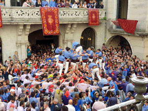 Fires de Sant Narc&iacute;s 2023. Diada castellera amb Marrecs de salt, Minyons de Terrassa i Capgrossos de Matar&oacute;