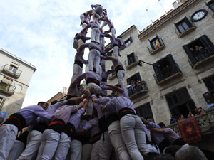 Fires de Sant Narc&iacute;s 2023. Diada castellera amb Marrecs de salt, Minyons de Terrassa i Capgrossos de Matar&oacute;