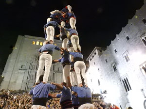 Fires de Sant Narc&iacute;s 2023. Pilar a les escales de la Catedral