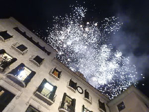 Fires de Sant Narcís 2024. Ball de l'Àliga, capgrossos i gegants