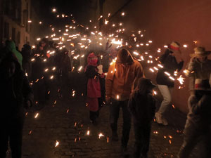 Fires de Sant Narc&iacute;s 2023. Correfoc amb els Trons de l'Onyar