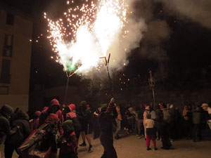 Fires de Sant Narc&iacute;s 2023. Correfoc amb els Trons de l'Onyar