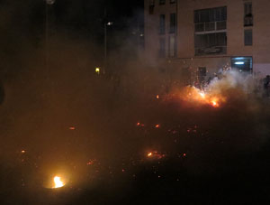 Fires de Sant Narc&iacute;s 2023. Correfoc amb els Trons de l'Onyar