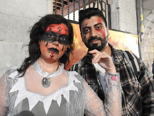 Fires de Sant Narc&iacute;s 2023. Zombie Walk de Girona