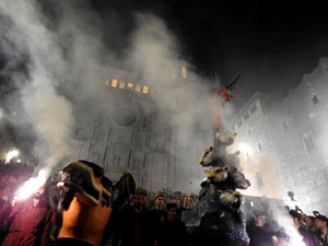 Fires de Sant Narc&iacute;s 2024. Drakofarra amb Fal&middot;lera Gironina