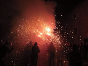 Fires de Sant Narc&iacute;s 2024. Correfoc amb els Diables de l'Onyar