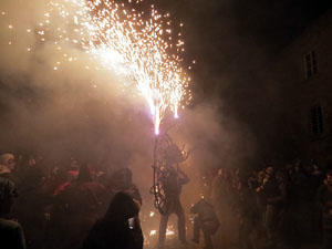 Fires de Sant Narc&iacute;s 2024. Correfoc amb els Diables de l'Onyar