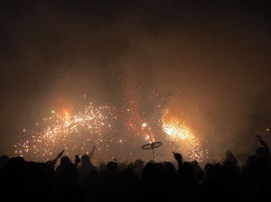 Fires de Sant Narc&iacute;s 2024. Correfoc amb els Diables de l'Onyar