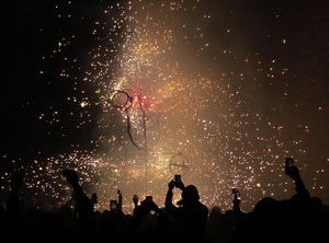 Fires de Sant Narc&iacute;s 2024. Correfoc amb els Diables de l'Onyar