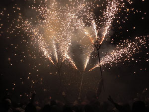 Fires de Sant Narc&iacute;s 2024. Correfoc amb els Diables de l'Onyar