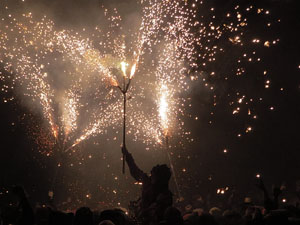 Fires de Sant Narc&iacute;s 2024. Correfoc amb els Diables de l'Onyar