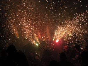 Fires de Sant Narc&iacute;s 2024. Correfoc amb els Diables de l'Onyar