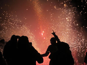 Fires de Sant Narc&iacute;s 2024. Correfoc amb els Diables de l'Onyar