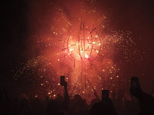 Fires de Sant Narc&iacute;s 2024. Correfoc amb els Diables de l'Onyar