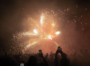 Fires de Sant Narc&iacute;s 2024. Correfoc amb els Diables de l'Onyar
