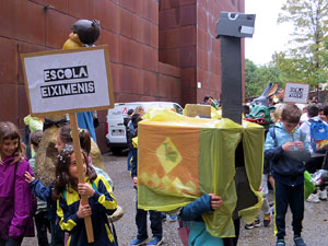 Fires de Sant Narc&iacute;s 2024. Cercavila de gegantons amb la Girona Marxing Band