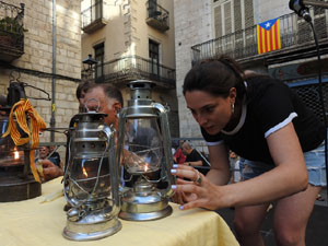 Balls a la pla&ccedil;a del Vi