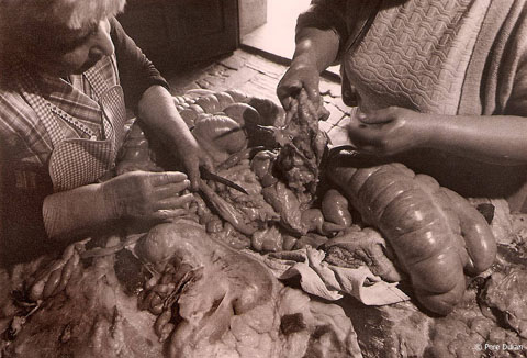 La matança del porc a Mieres, La Garrotxa