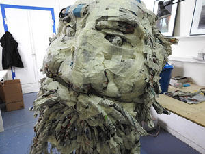 Nadal 2023. Home dels Nassos al barri de Sant Narcís