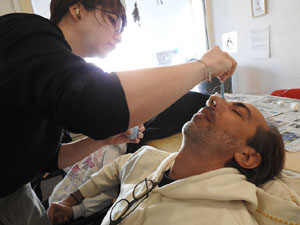 Nadal 2023. Home dels Nassos al barri de Sant Narcís