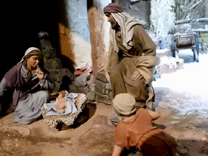 Nadal 2023 a Girona. Exposició de pessebres a la Carbonera, organitzada per l'Associació de Pessebristes de Girona