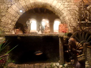 Nadal 2023 a Girona. Exposició de pessebres a la Carbonera, organitzada per l'Associació de Pessebristes de Girona