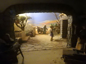 Nadal 2023 a Girona. Exposició de pessebres a la Carbonera, organitzada per l'Associació de Pessebristes de Girona