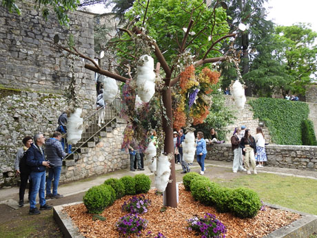 Temps de Flors 2024. Passeig Arqueol&ograve;gic - Mirador baix
