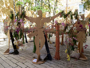 Temps de Flors 2024. Pati de les Magn&ograve;lies