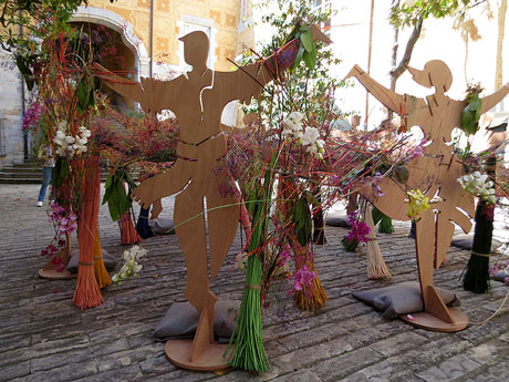 Temps de Flors 2024. Pati de les Magn&ograve;lies