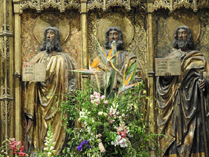 Temps de Flors 2024. Bas&iacute;lica de Sant Feliu