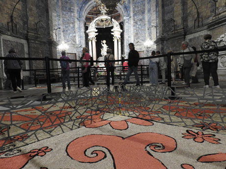 Temps de Flors 2024. Bas&iacute;lica de Sant Feliu- Capella de Sant Narc&iacute;s