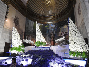 Temps de Flors 2024. Esgl&eacute;sia de Sant Mart&iacute; - Seminari