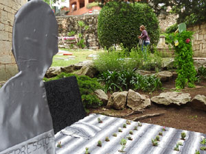 Temps de Flors 2024. Absis de Sant Pere de Galligants