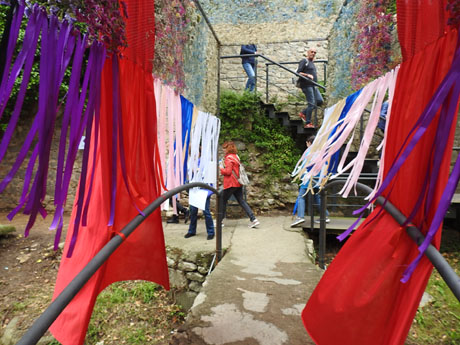 Temps de Flors 2024. Absis de Sant Pere de Galligants