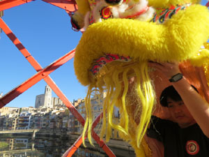 Celebraci&oacute; de l'any nou xin&egrave;s, el 4723, any de la Serp, a Girona