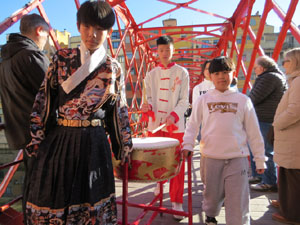 Celebraci&oacute; de l'any nou xin&egrave;s, el 4723, any de la Serp, a Girona