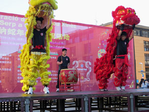 Celebraci&oacute; de l'any nou xin&egrave;s, el 4723, any de la Serp, a Girona