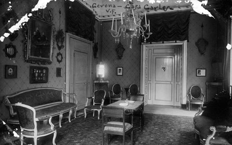 Habitació de la Casa Carles. 1920