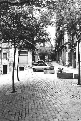 La pla&ccedil;a del Correu Vell. 1980