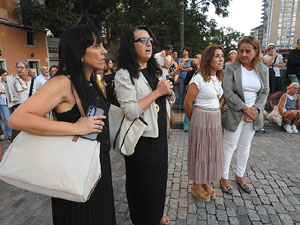 Diada Nacional 2025. Homenatge floral a Carles Rahola a la Rambla de la Llibertat