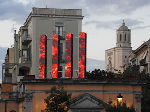 Diada Nacional 2025. Homenatge floral a Carles Rahola a la Rambla de la Llibertat
