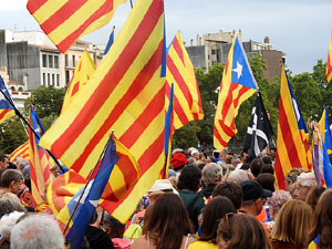 Diada Nacional 2025. Manifestaci&oacute; unit&agrave;ria per la Independ&egrave;ncia