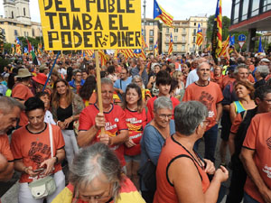 Diada Nacional 2025. Manifestaci&oacute; unit&agrave;ria per la Independ&egrave;ncia