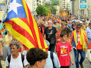 Diada Nacional 2025. Manifestaci&oacute; unit&agrave;ria per la Independ&egrave;ncia