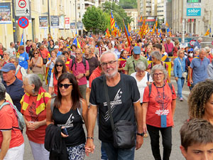 Diada Nacional 2025. Manifestaci&oacute; unit&agrave;ria per la Independ&egrave;ncia